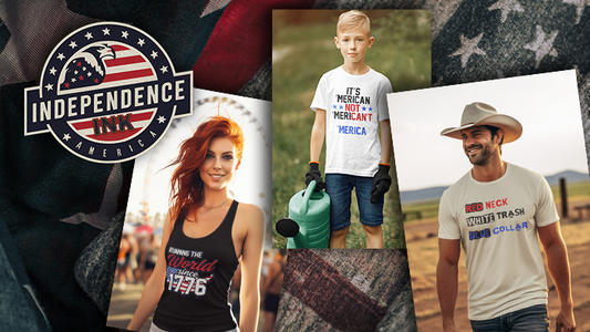 Celebrating American Pride: Explore Our Patriotic Line at Independence Ink