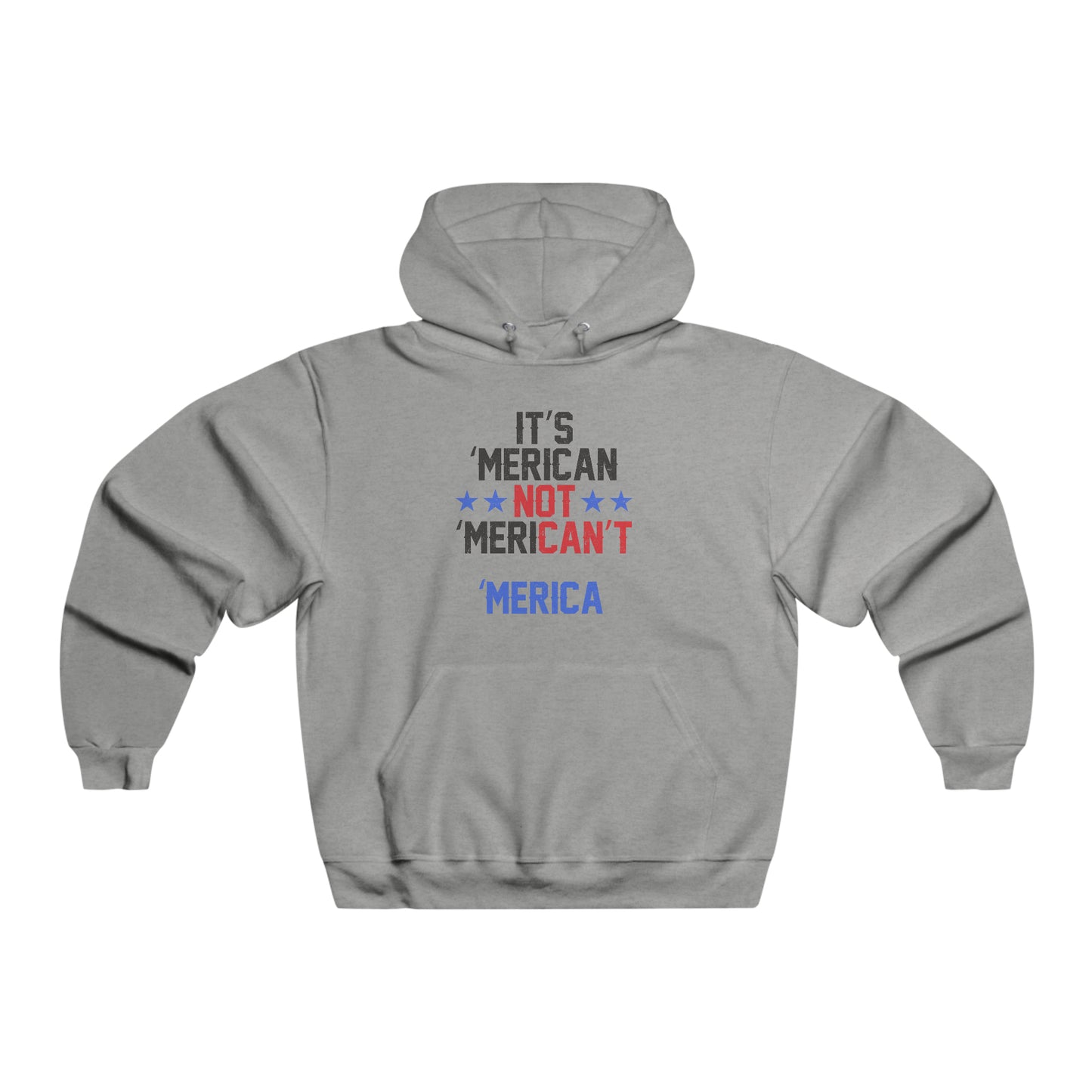 'Merican : Men's NUBLEND® Hooded Sweatshirt