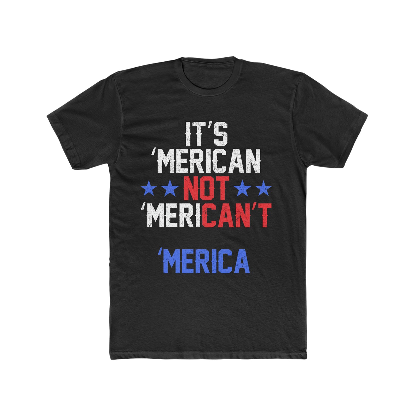 'Merican : Men's Cotton Crew Tee