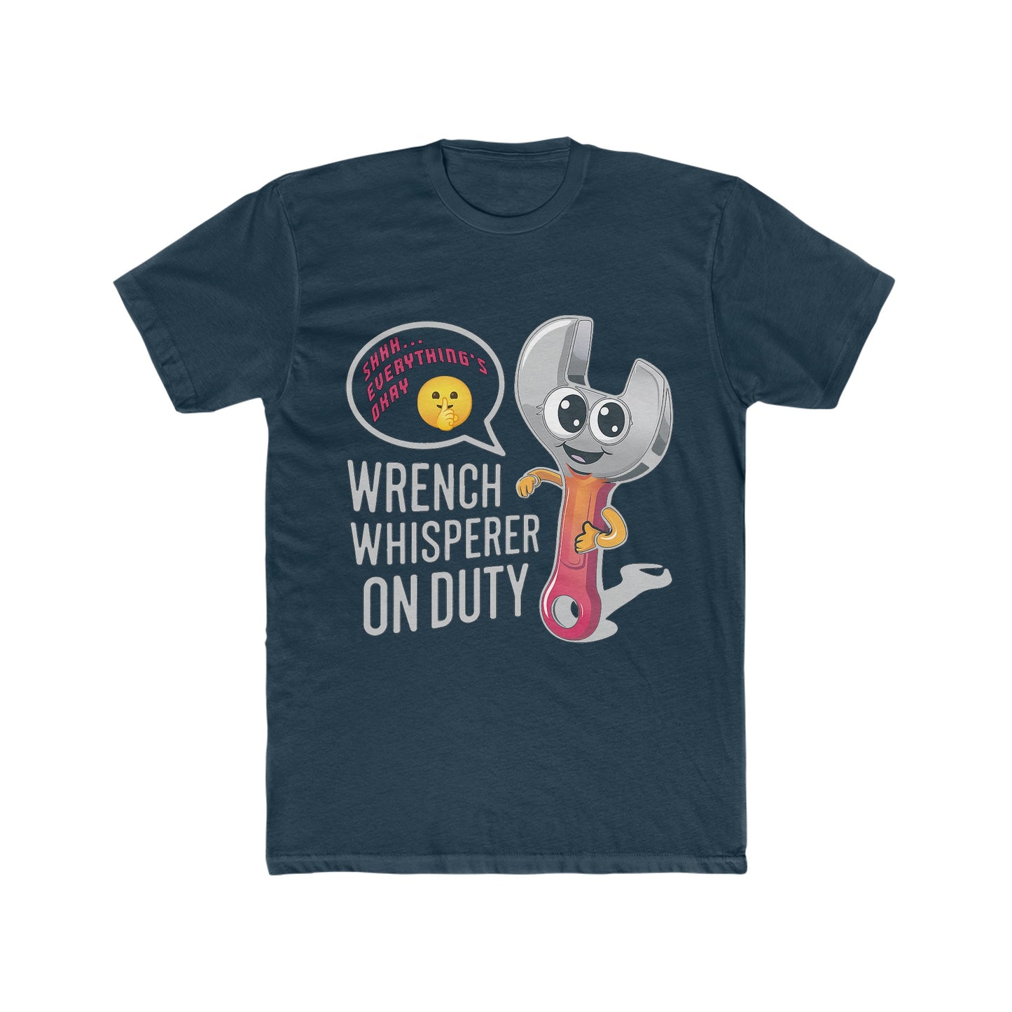 Wrench Whisperer  : Men's Cotton Crew Tee