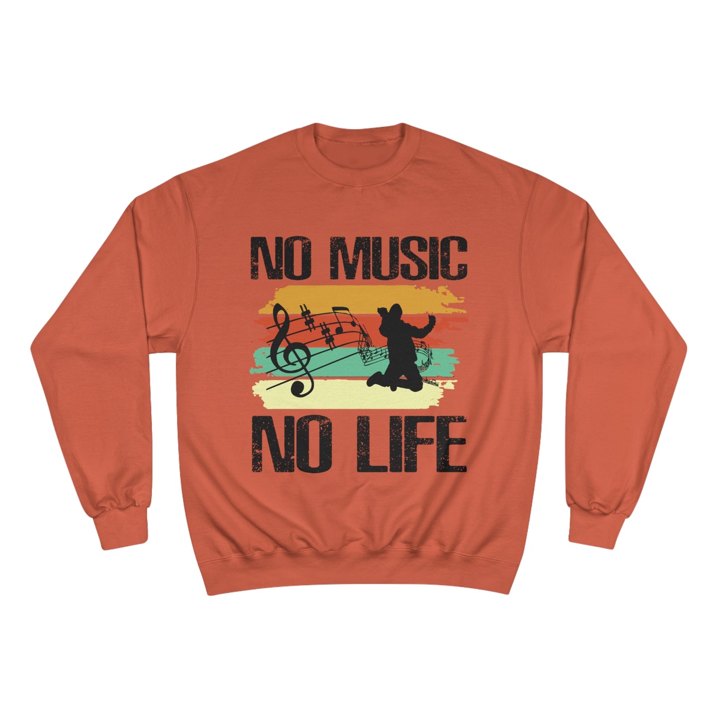 No Music No Life : Women's Champion Sweatshirt