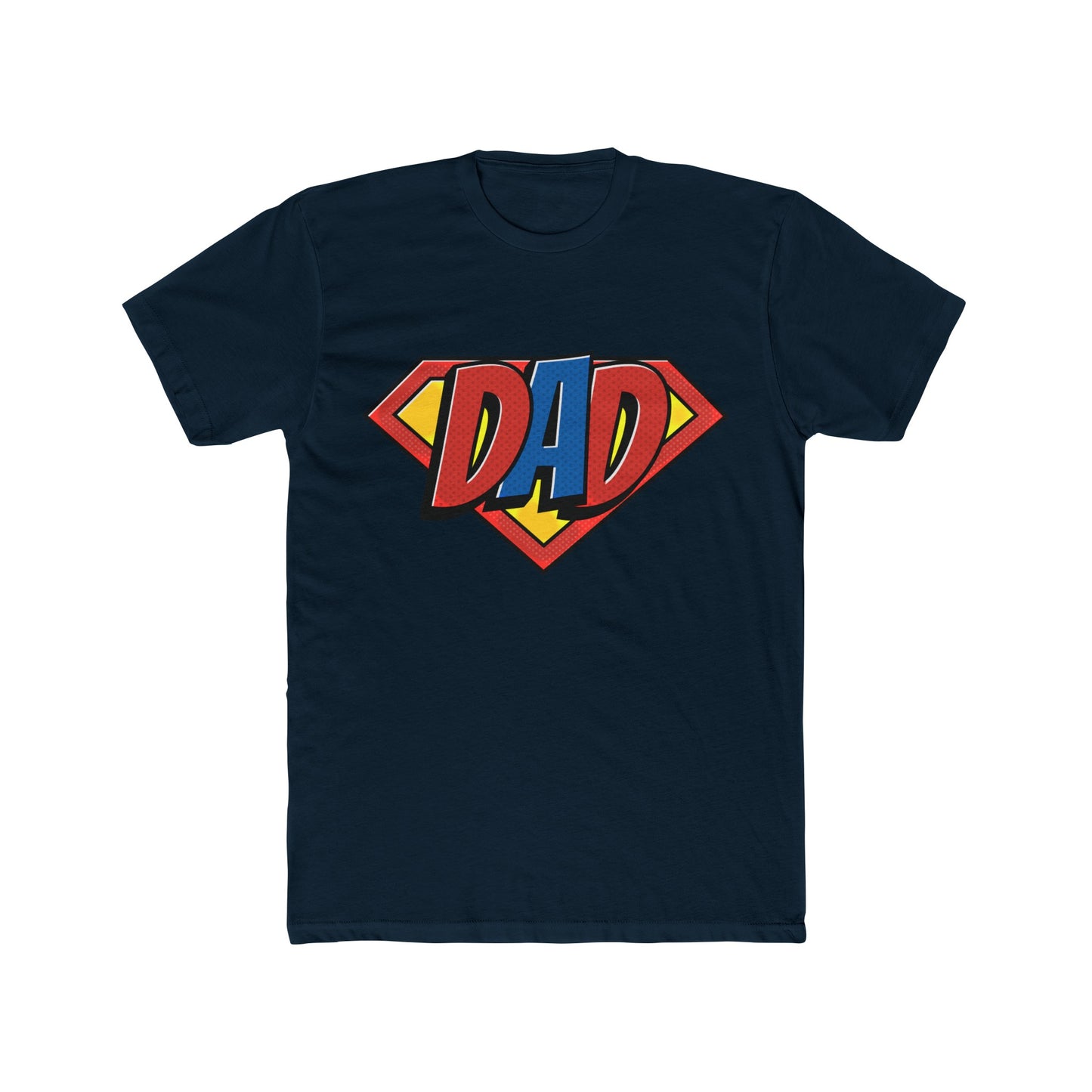 Super Dad : Men's Cotton Crew Tee