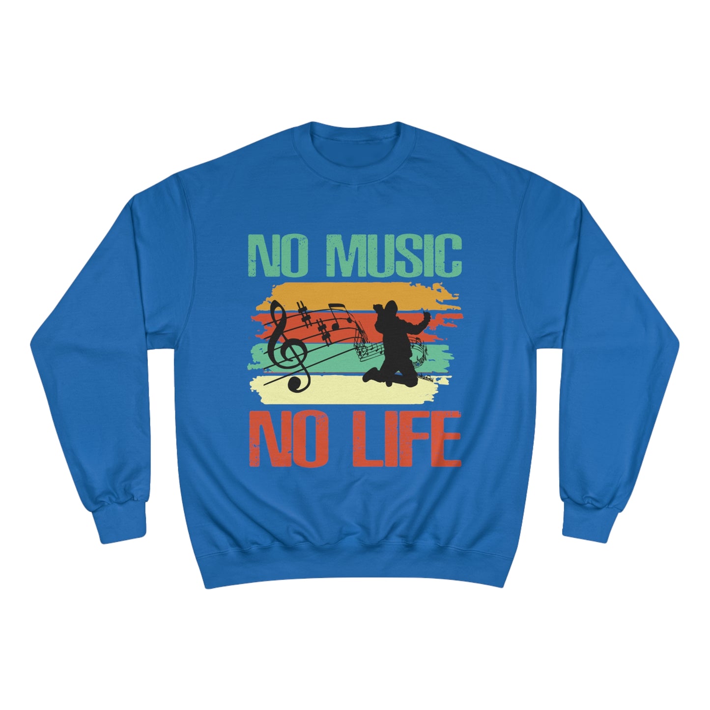 No Music No Life : Women's Champion Sweatshirt