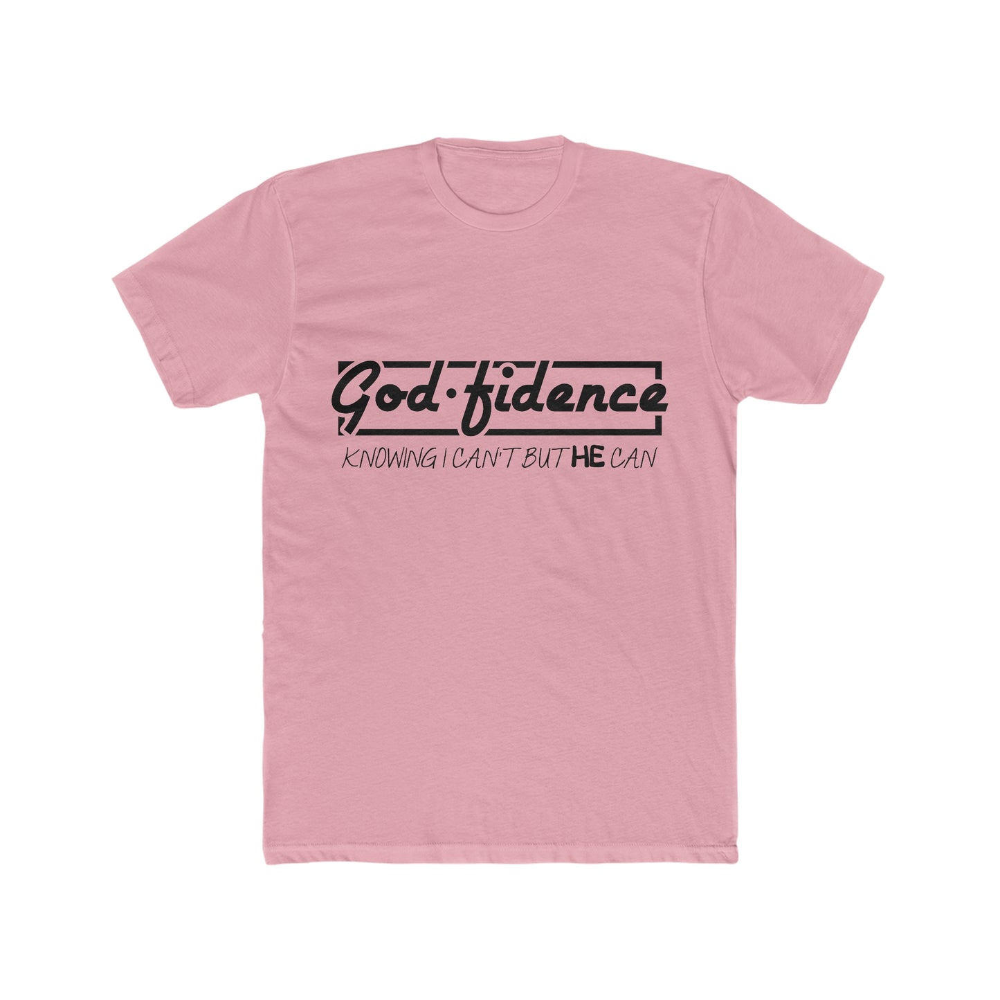 God • Fidence : Men's Cotton Crew Tee