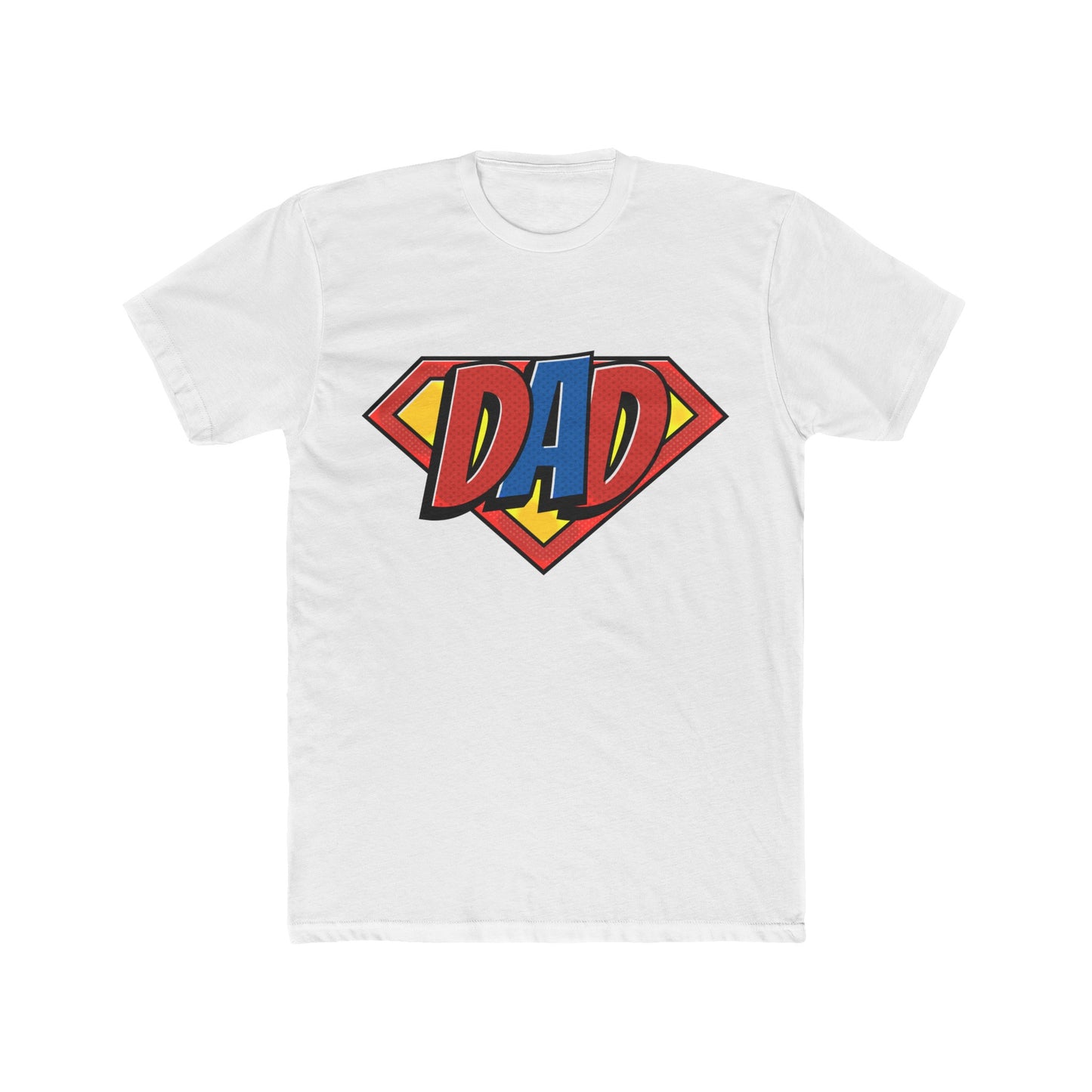 Super Dad : Men's Cotton Crew Tee