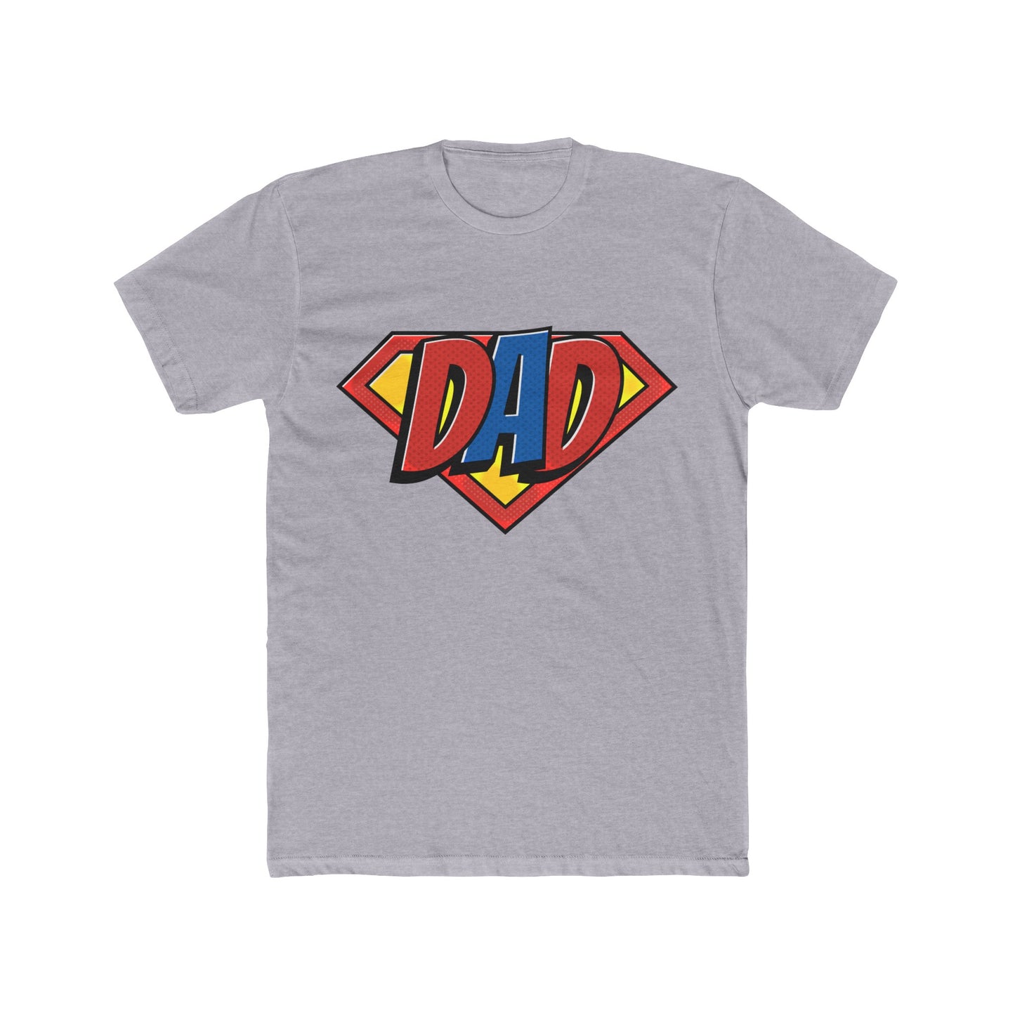 Super Dad : Men's Cotton Crew Tee