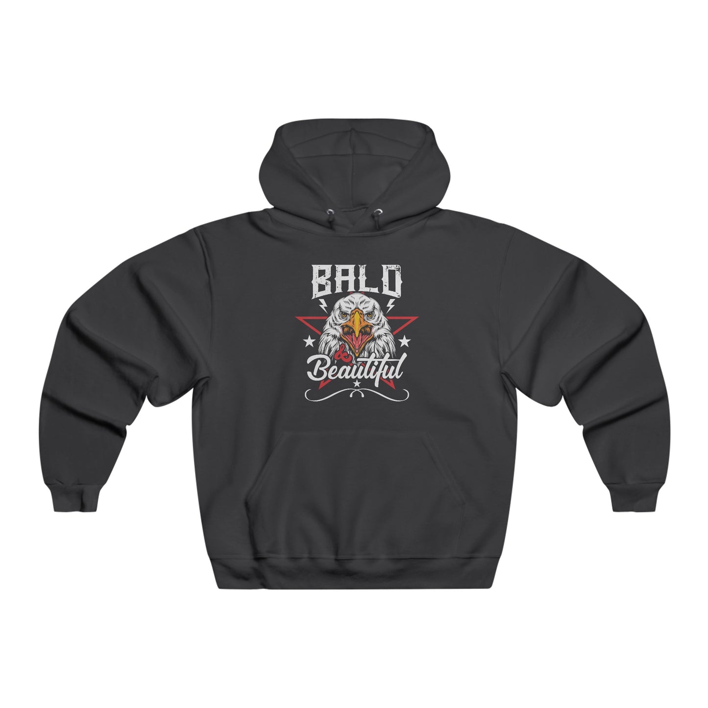 Bald N' Beautiful : Men's NUBLEND® Hooded Sweatshirt