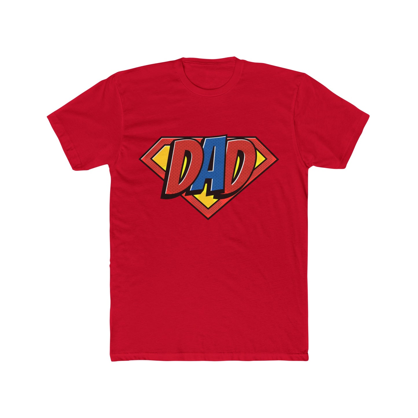 Super Dad : Men's Cotton Crew Tee