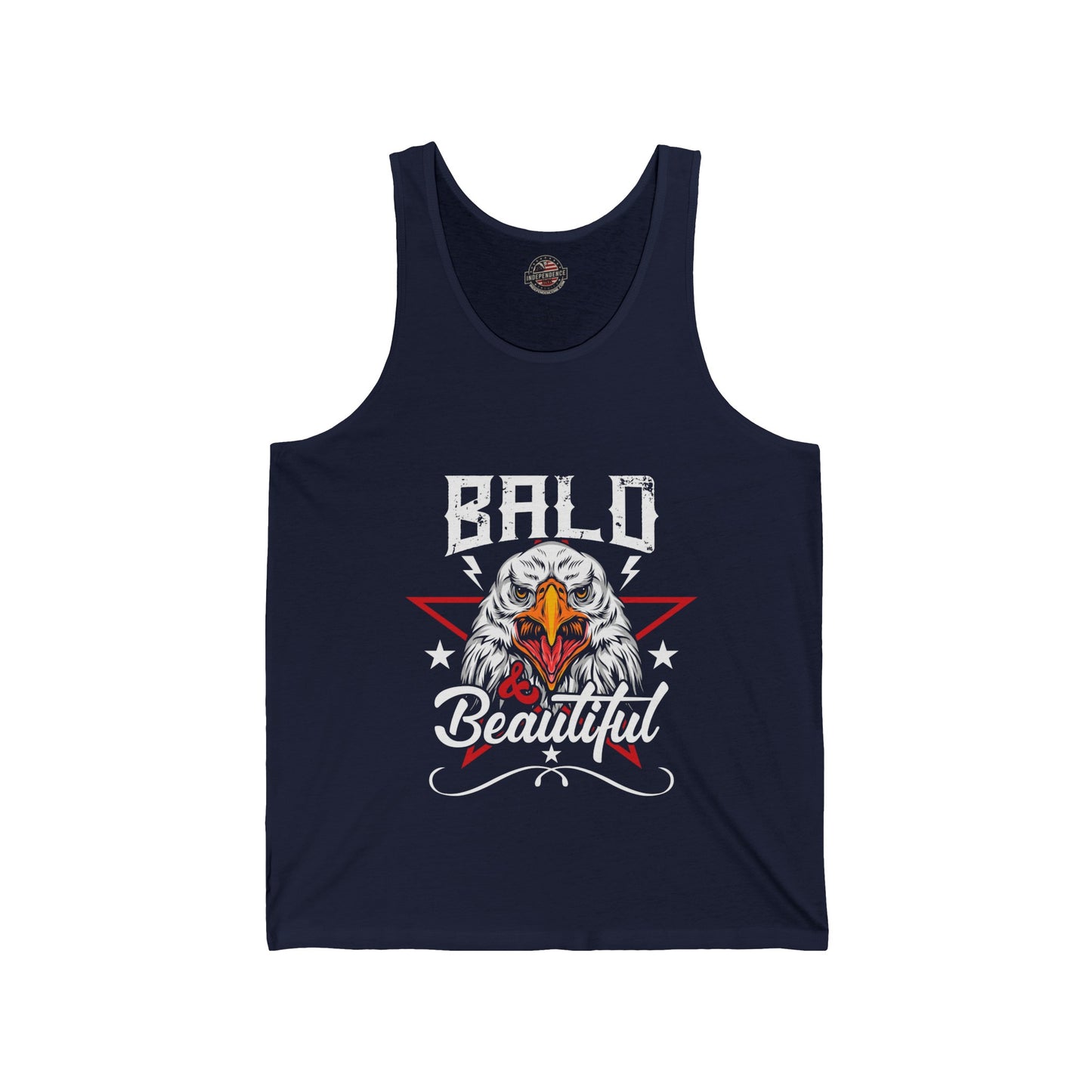 Bald N' Beautiful : Men's Jersey Tank