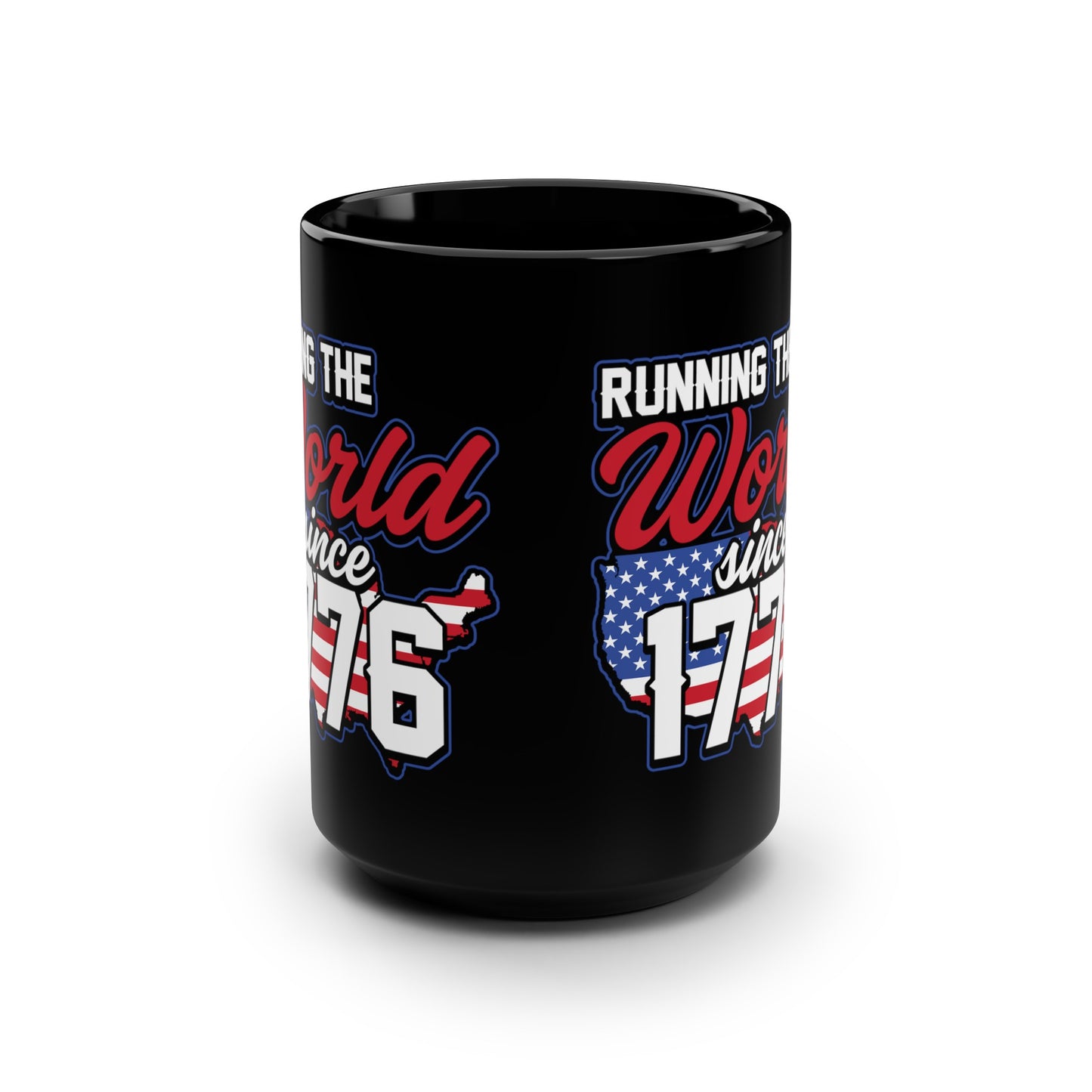 Since 1776 : Black Mug, 15oz