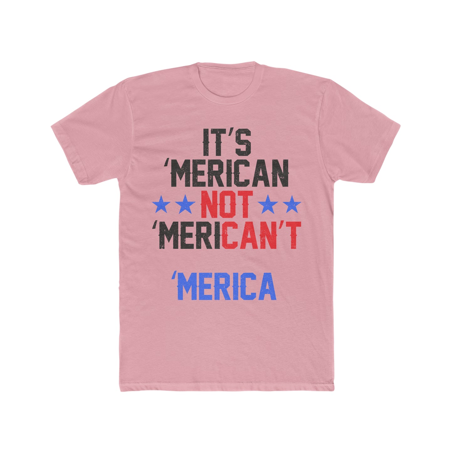 'Merican : Men's Cotton Crew Tee