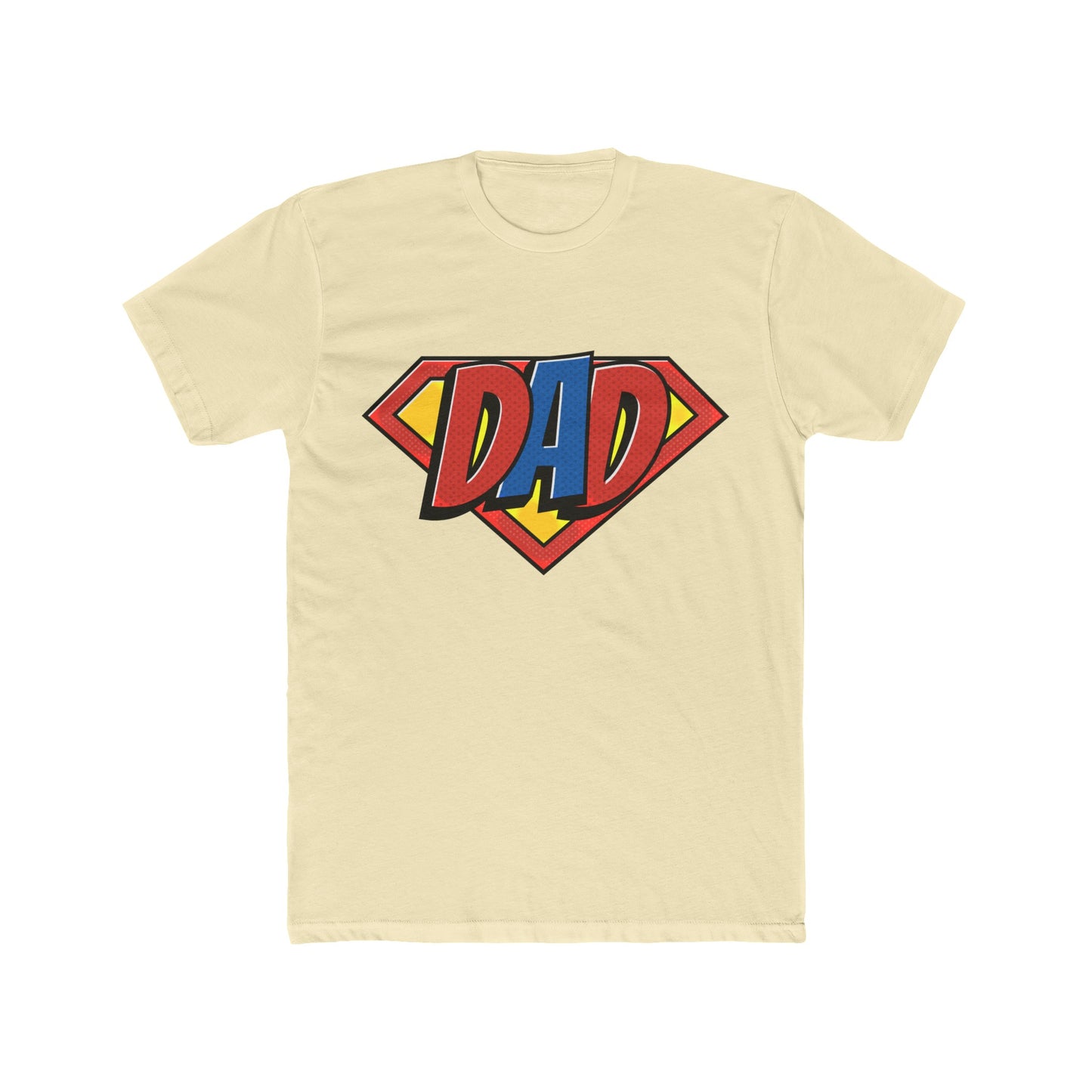 Super Dad : Men's Cotton Crew Tee