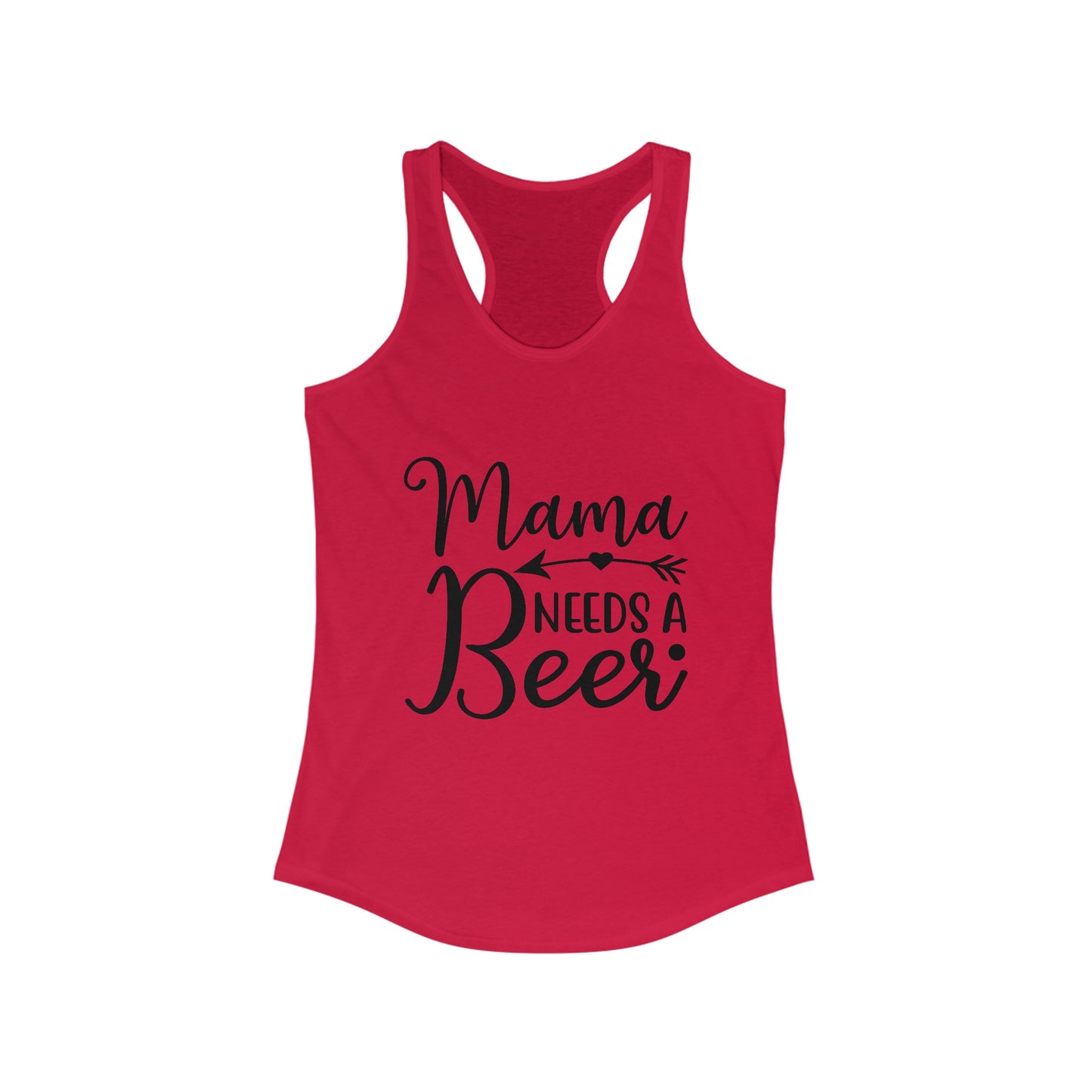 Moma Needs a Beer : Women's Ideal Racerback Tank