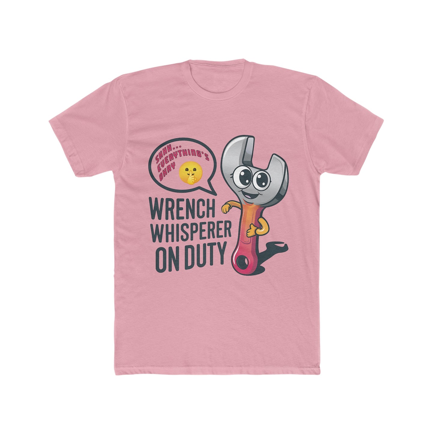 Wrench Whisperer  : Men's Cotton Crew Tee