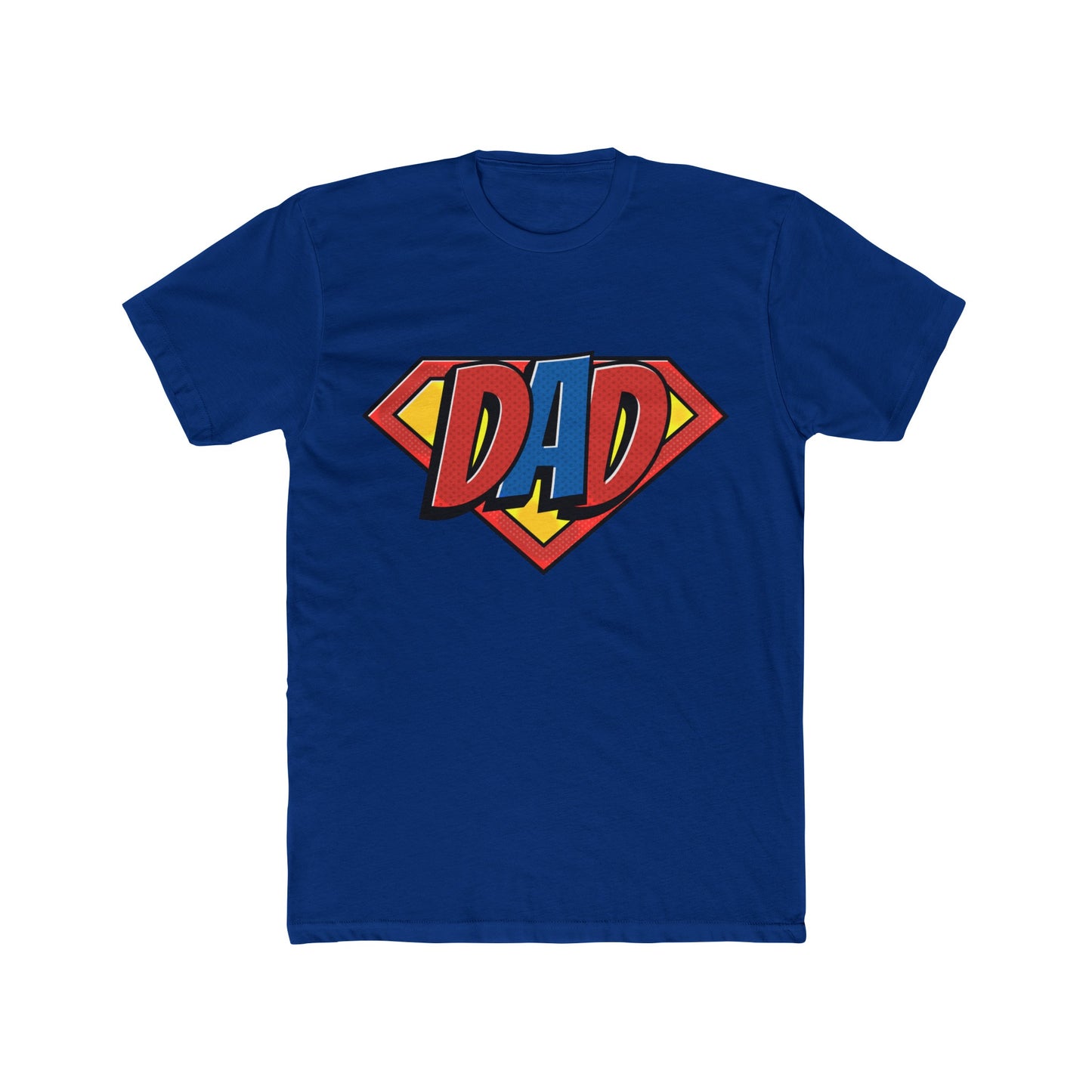 Super Dad : Men's Cotton Crew Tee