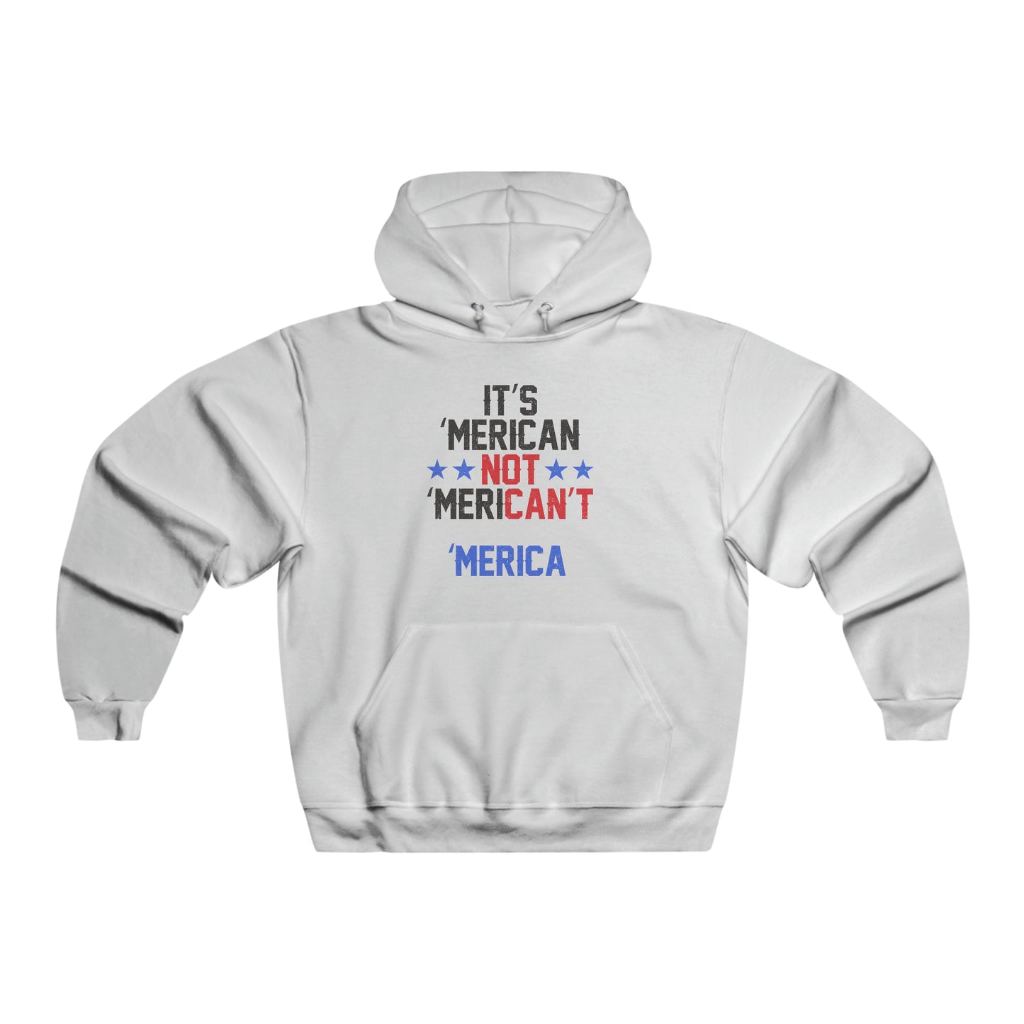 'Merican : Men's NUBLEND® Hooded Sweatshirt