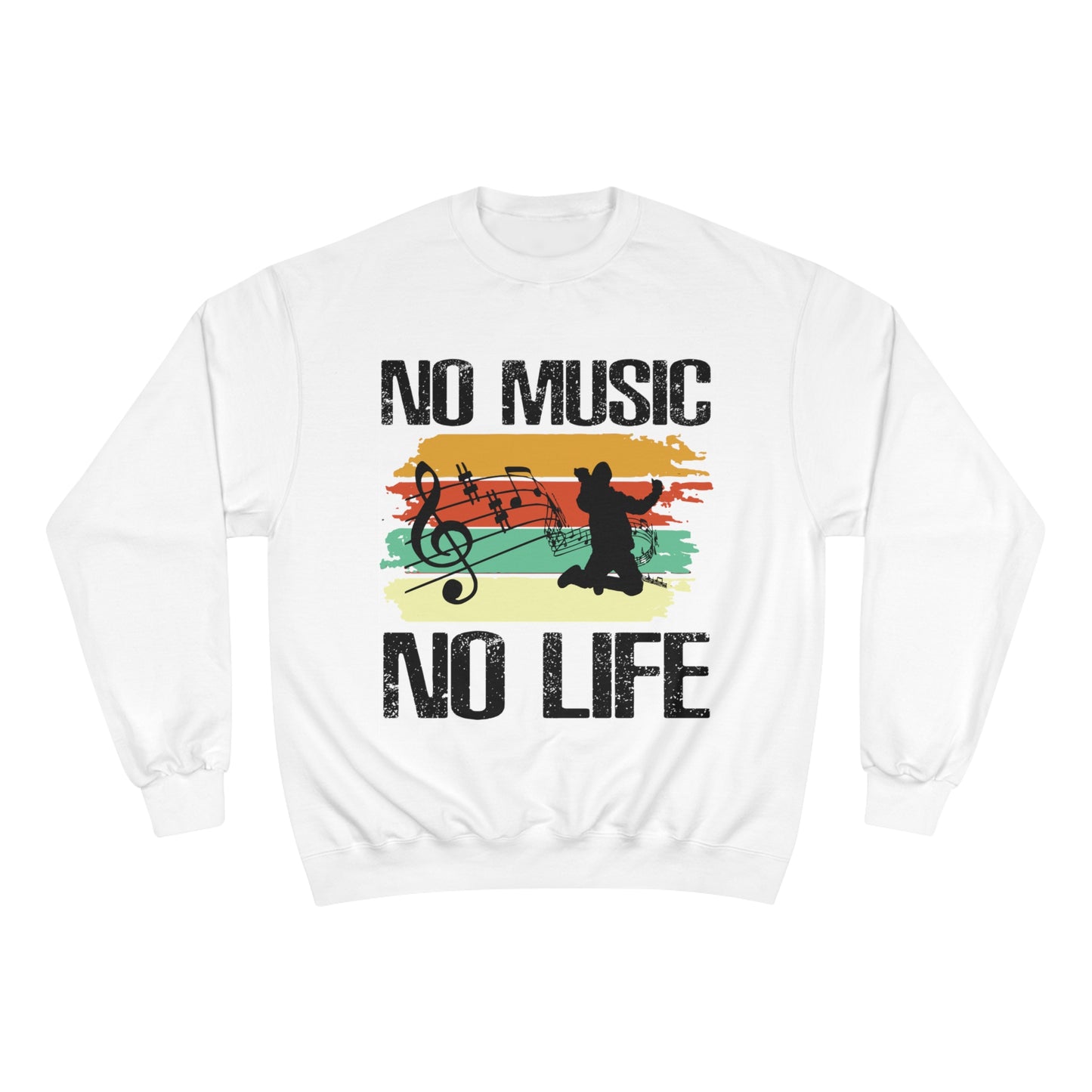 No Music No Life : Women's Champion Sweatshirt