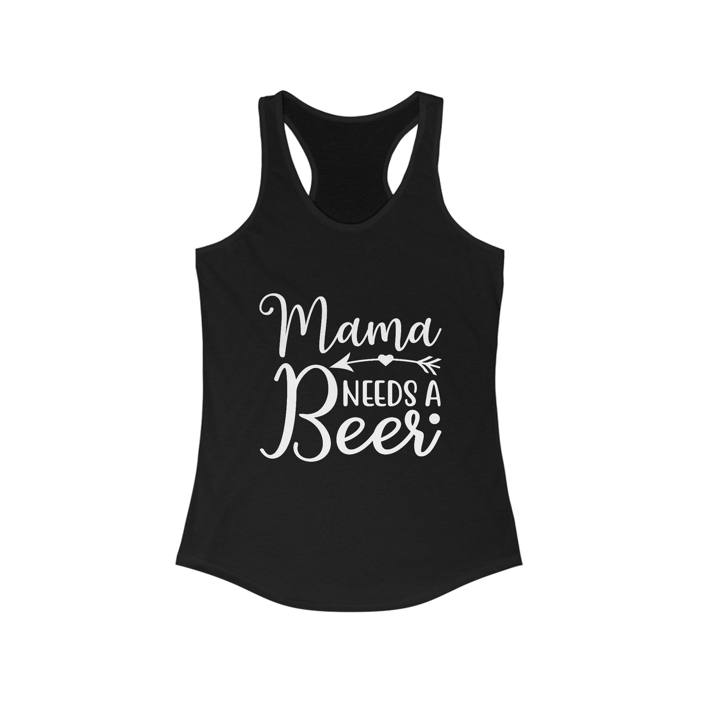 Moma Needs a Beer : Women's Ideal Racerback Tank