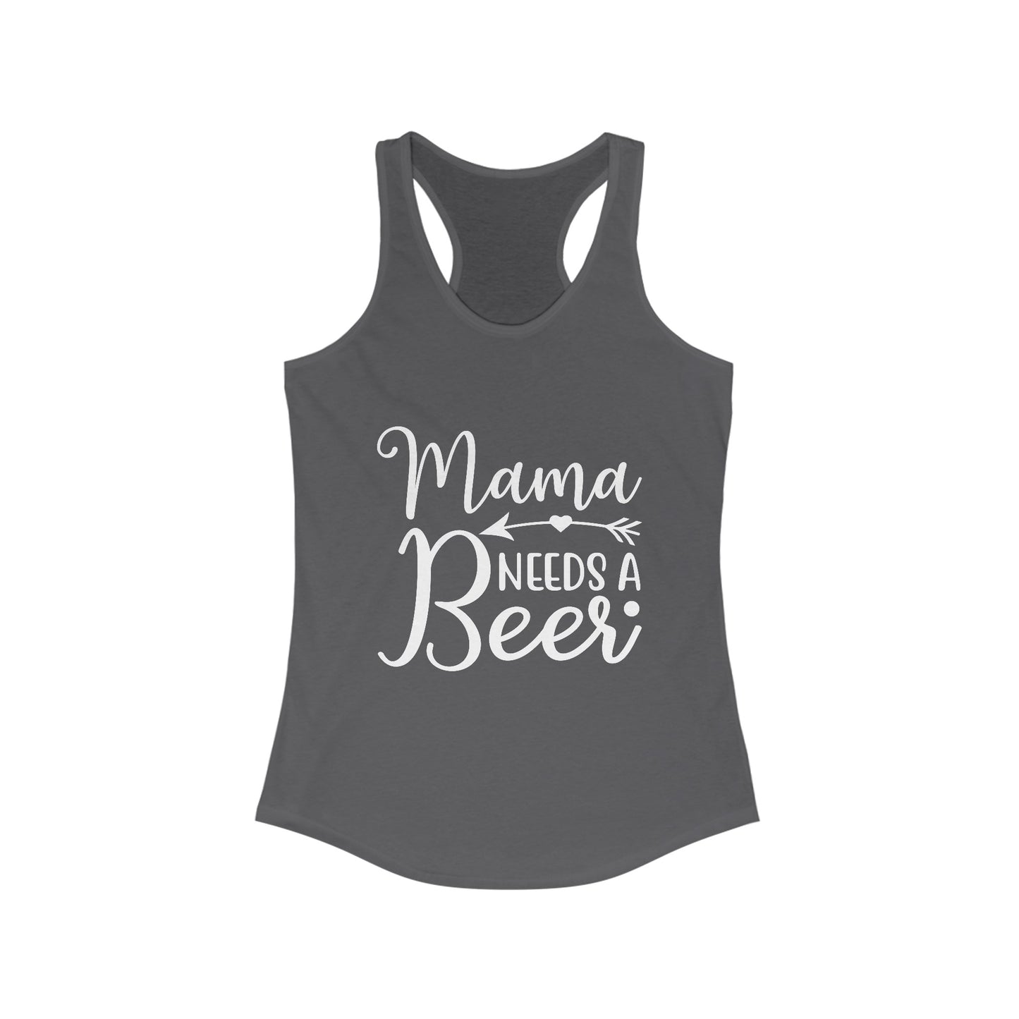 Moma Needs a Beer : Women's Ideal Racerback Tank