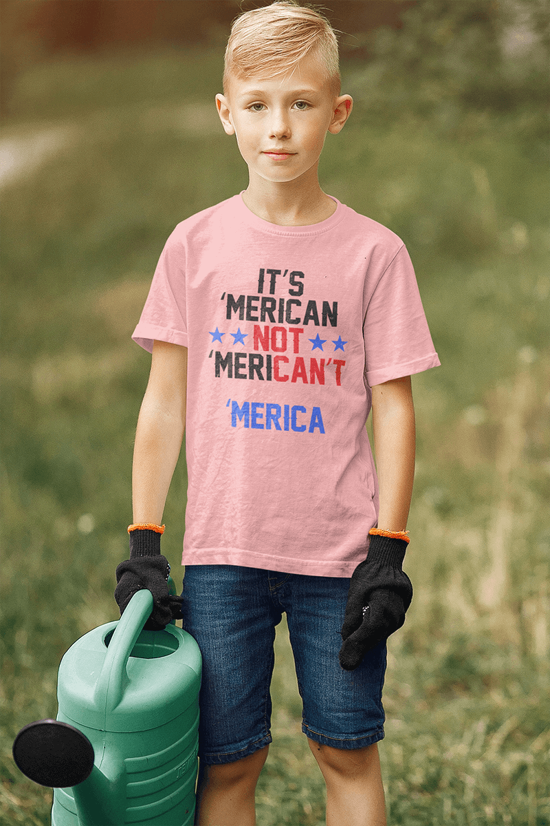 'Merican : Youth Short Sleeve Tee