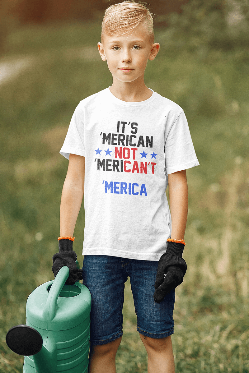 'Merican : Youth Short Sleeve Tee