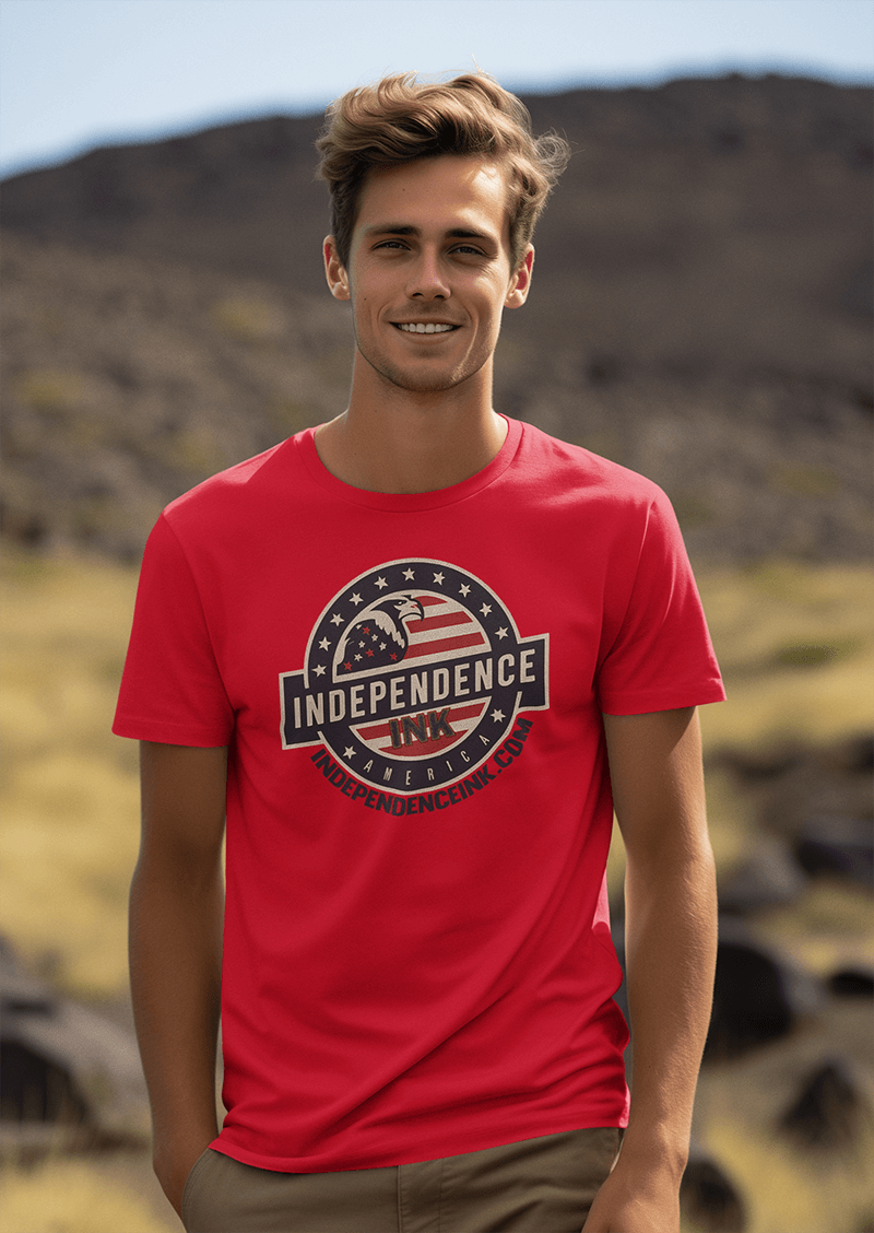 Indy Ink : Men's Cotton Crew Tee