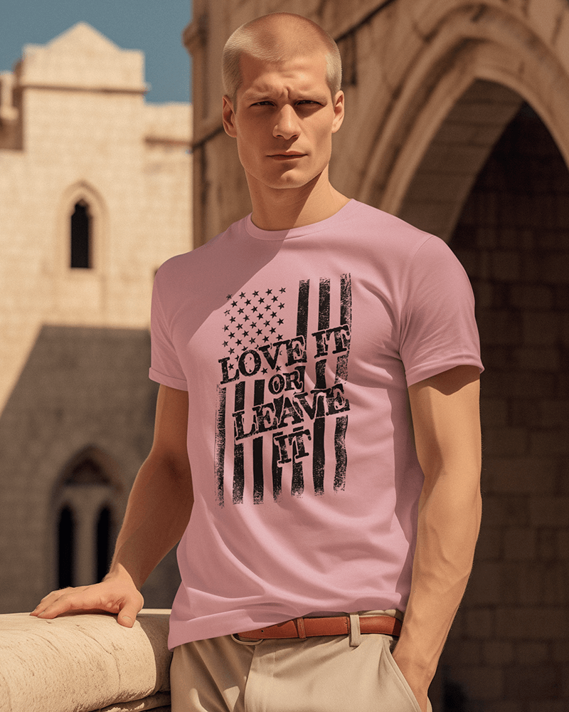 Love It or Leave It : Men's Cotton Crew Tee