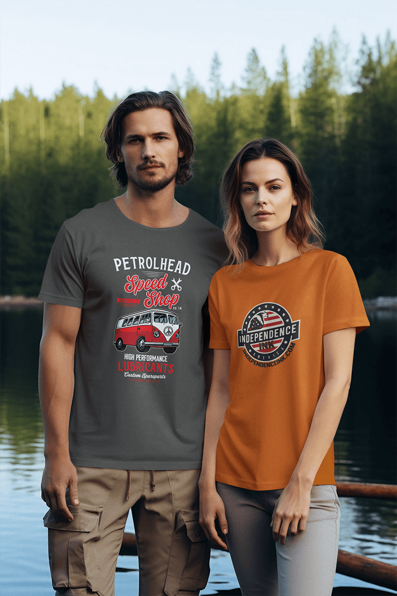 PETROLHEAD  : Men's Cotton Crew Tee