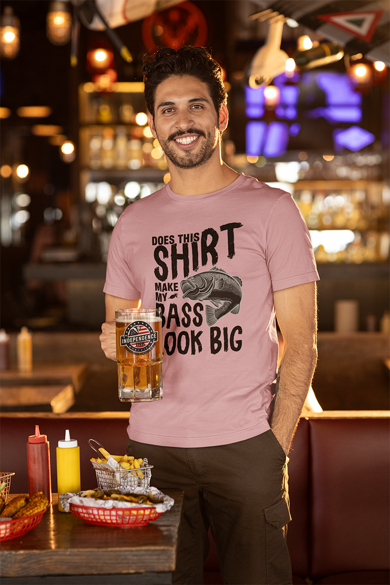 Does This Shirt  : Men's Cotton Crew Tee