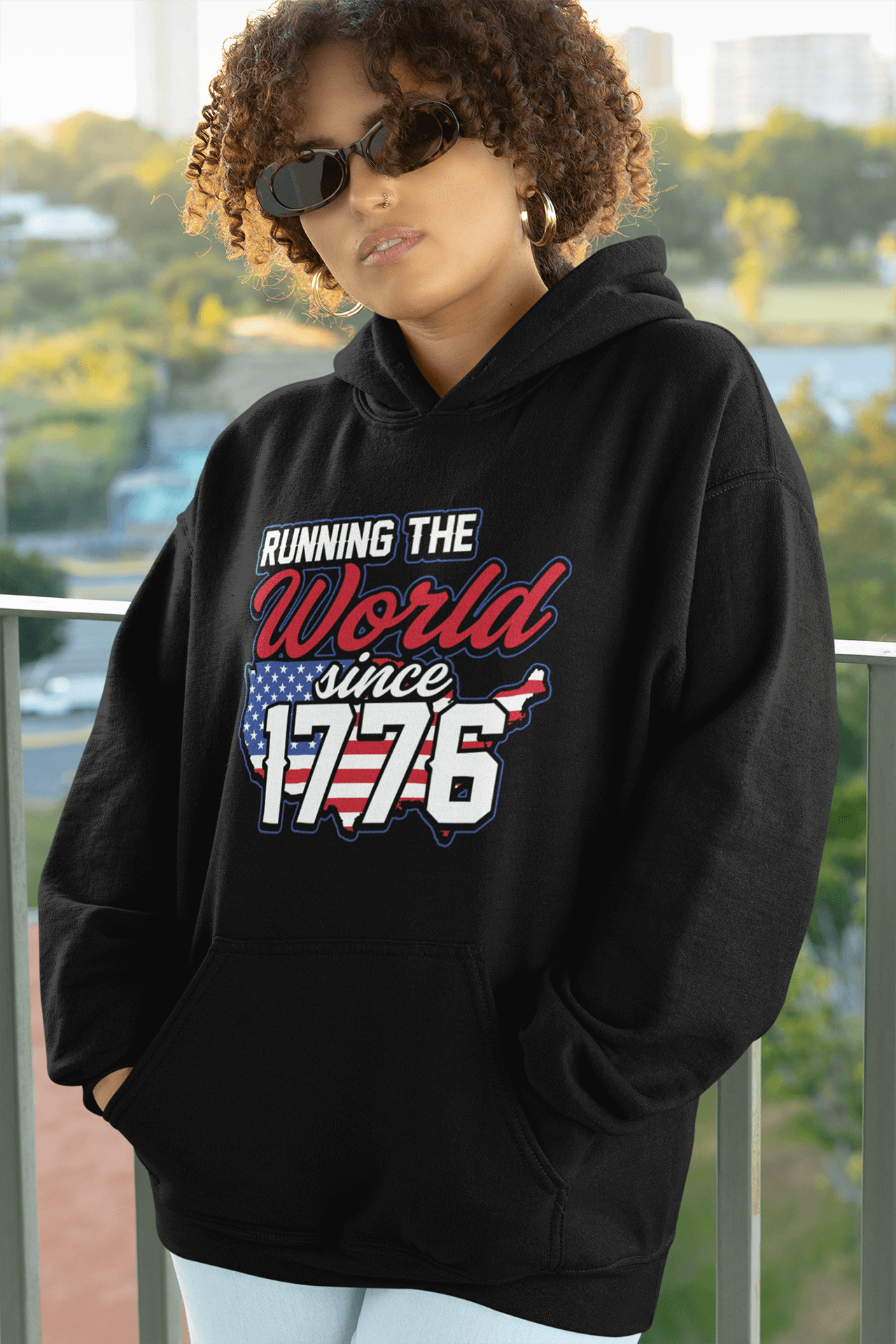 Since 1776 : Women's Three-Panel Fleece Hoodie