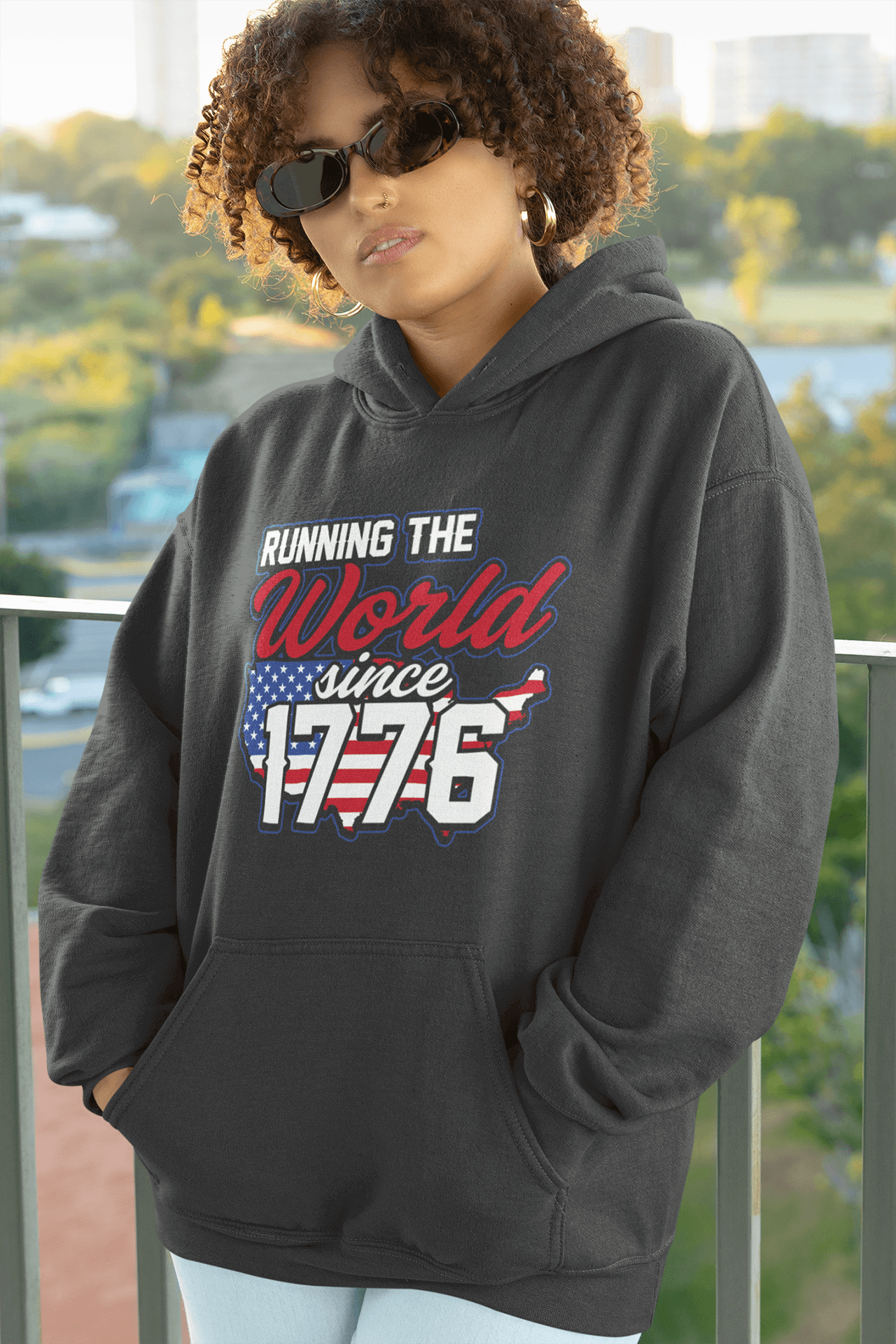 Since 1776 : Women's Three-Panel Fleece Hoodie