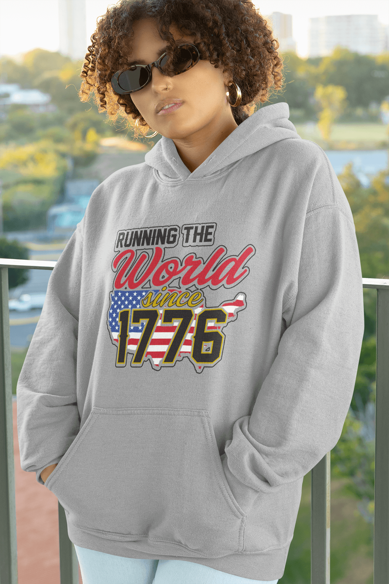 Since 1776 : Women's Three-Panel Fleece Hoodie