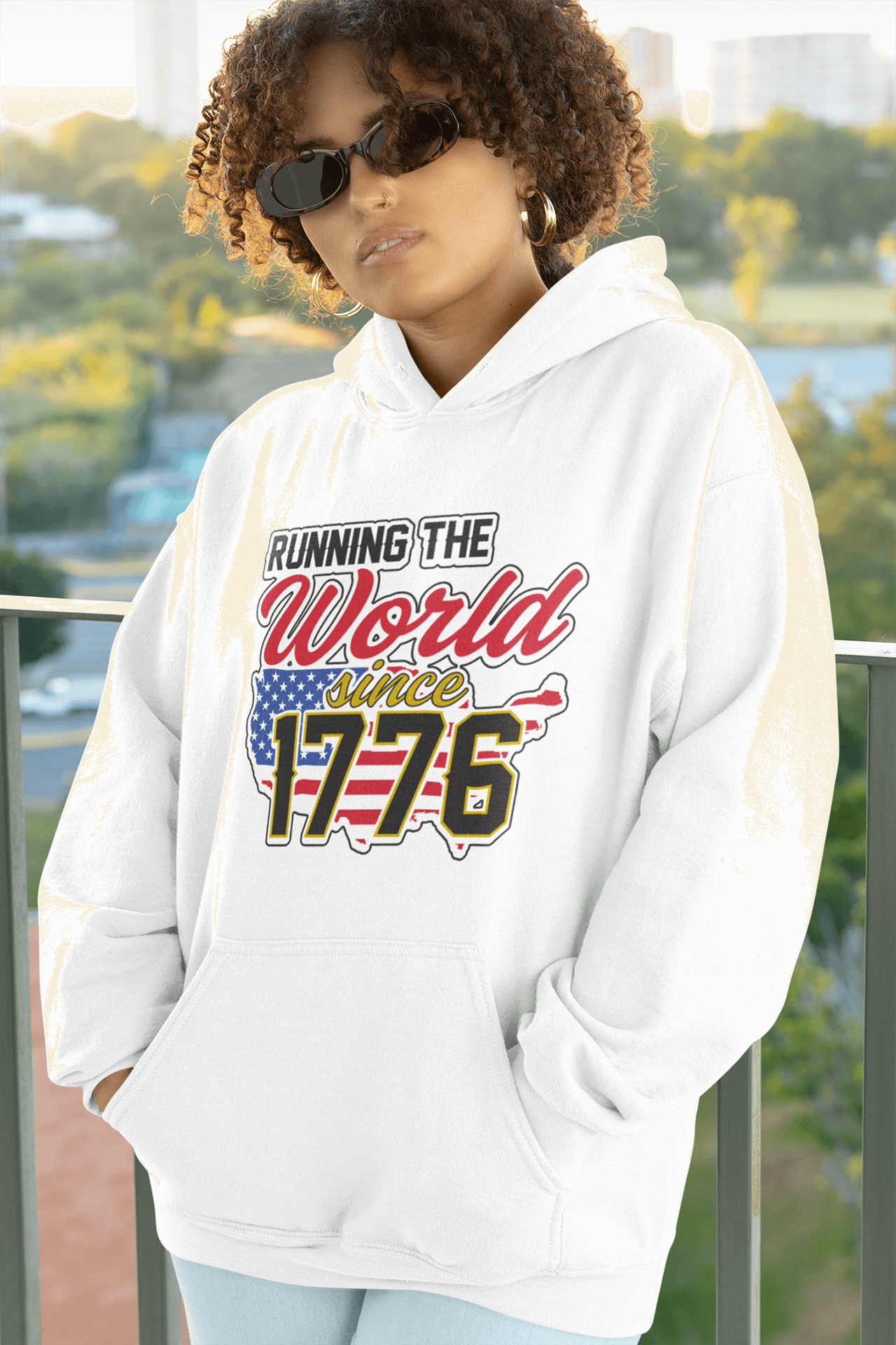 Since 1776 : Women's Three-Panel Fleece Hoodie