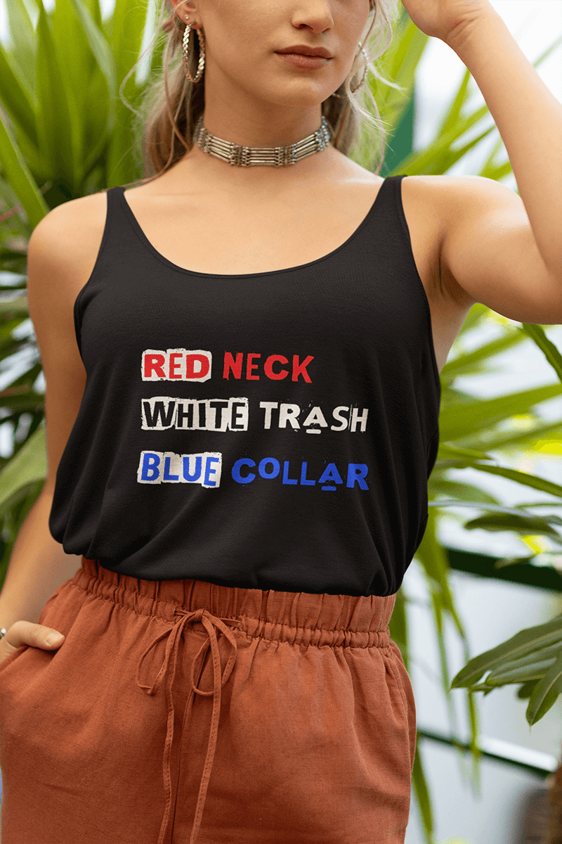 Red Neck White Trash : Women's Ideal Racerback Tank