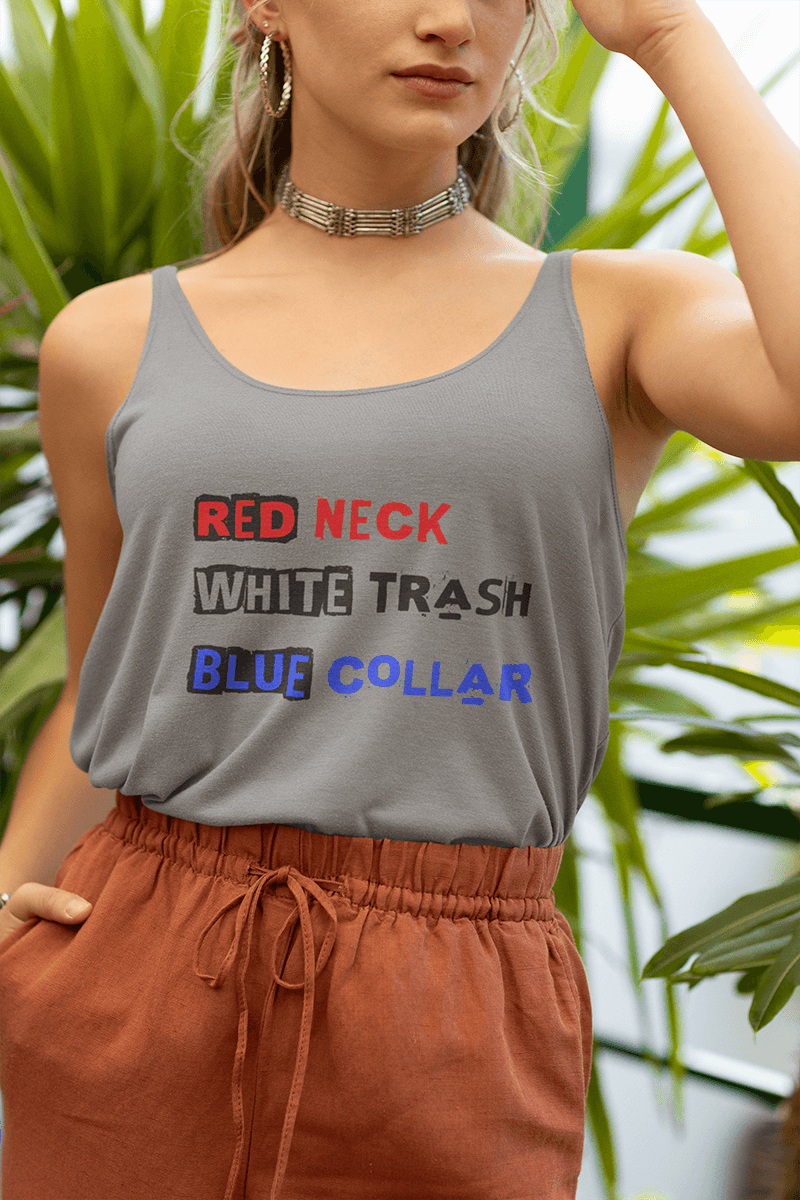 Red Neck White Trash : Women's Ideal Racerback Tank