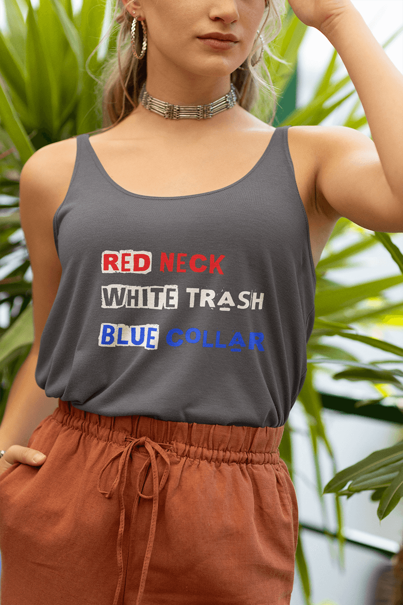 Red Neck White Trash : Women's Ideal Racerback Tank