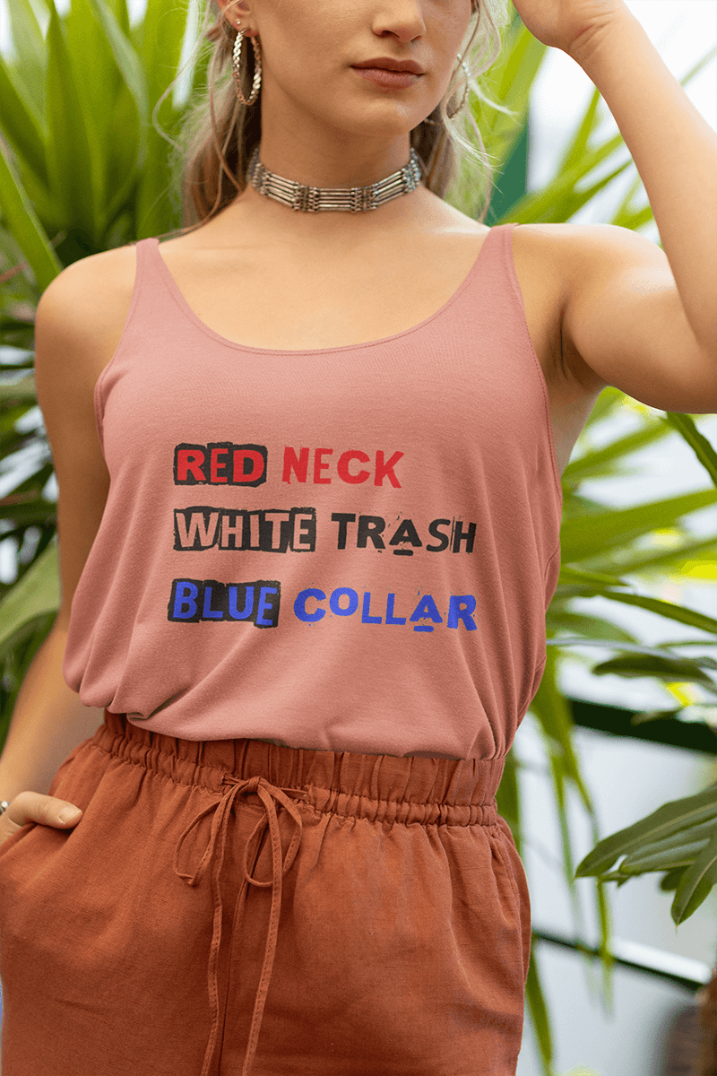 Red Neck White Trash : Women's Ideal Racerback Tank