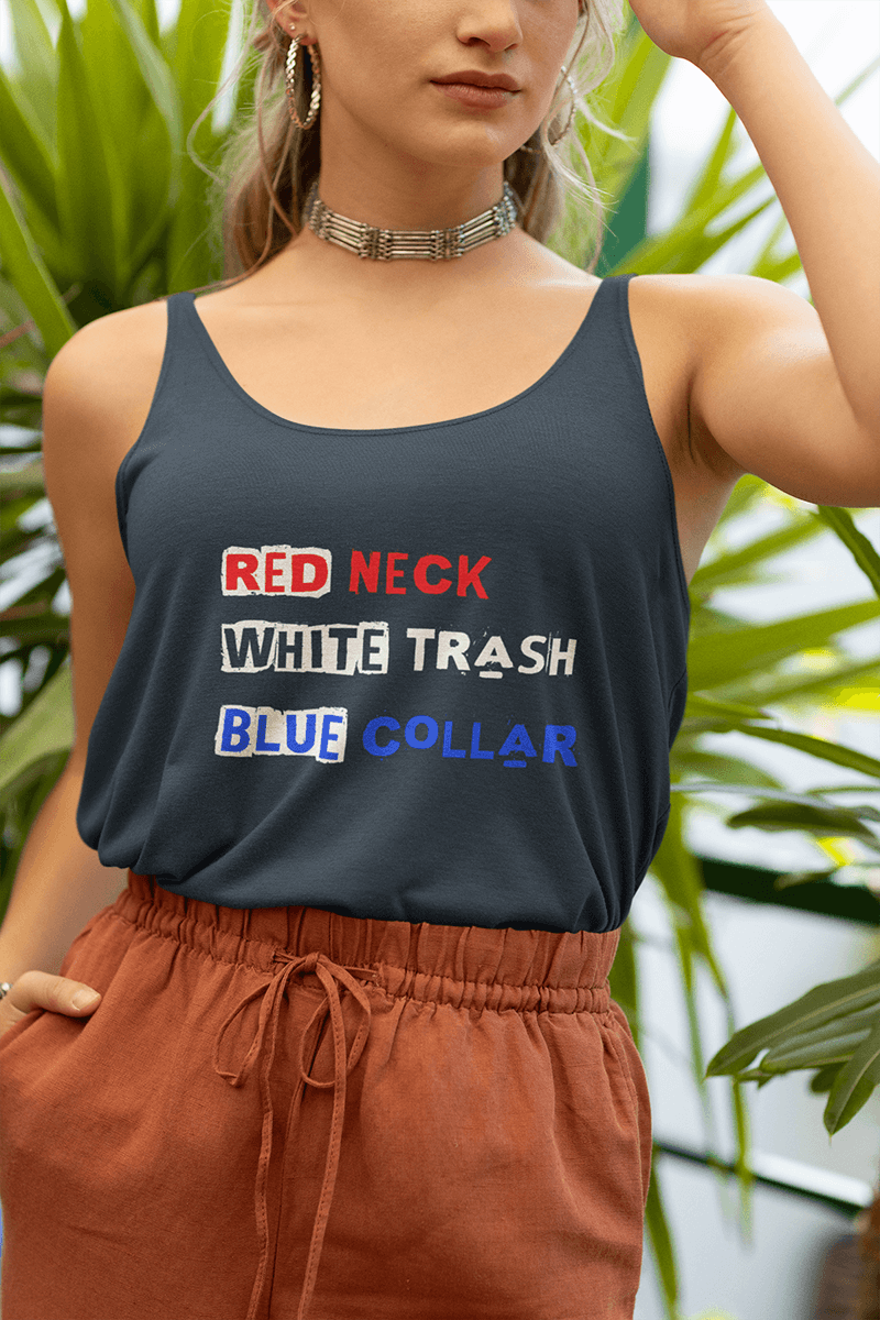 Red Neck White Trash : Women's Ideal Racerback Tank