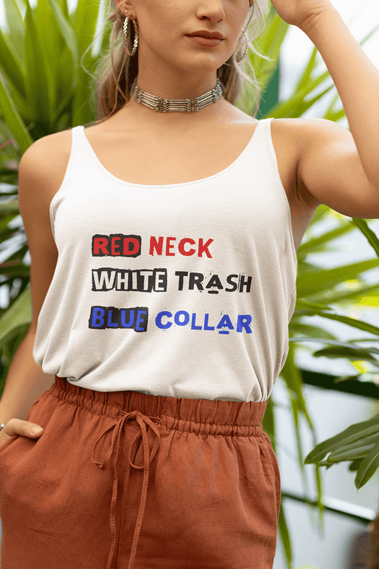 Red Neck White Trash : Women's Ideal Racerback Tank
