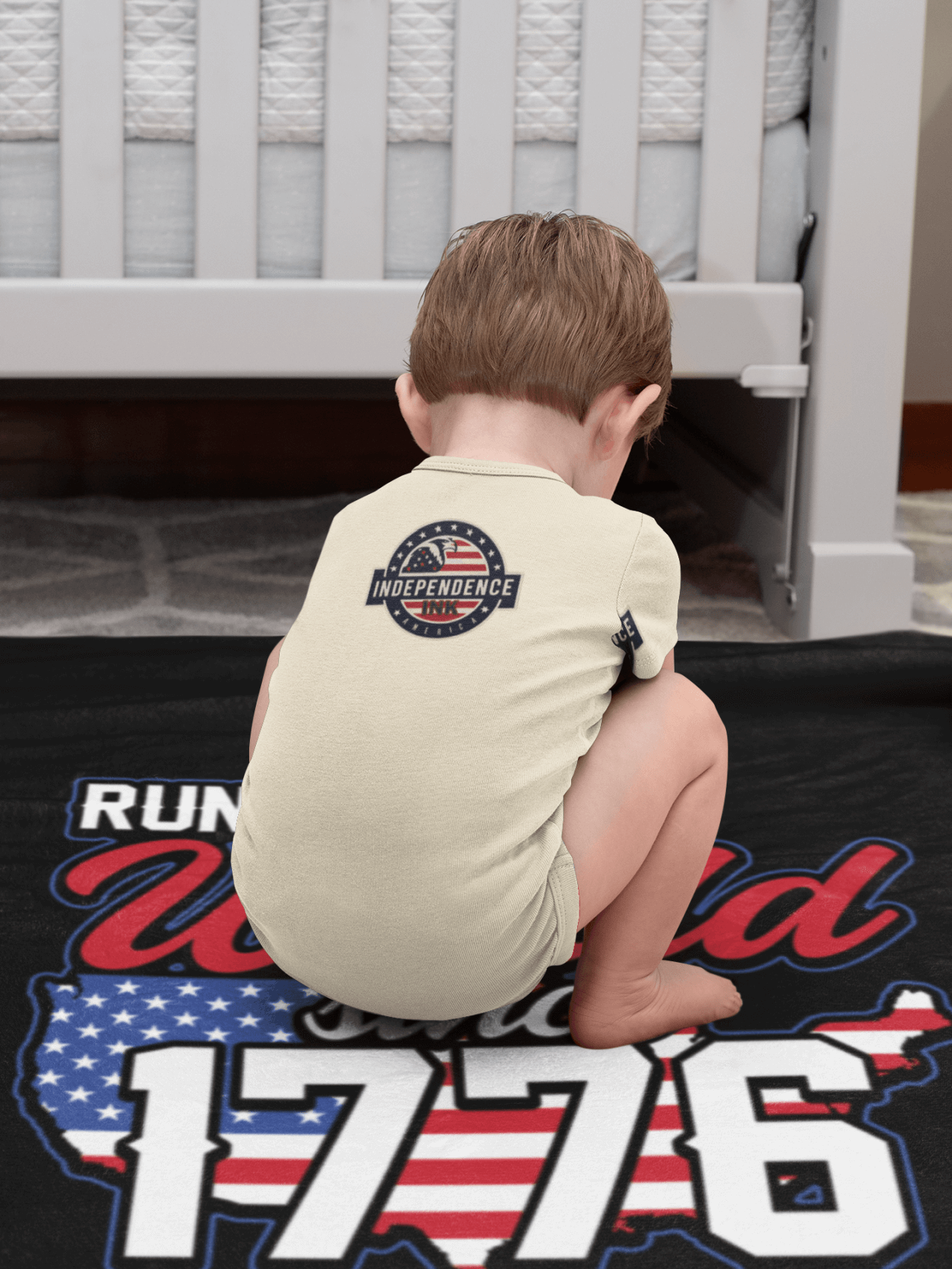 Since 1776 : Soft Fleece Baby Blanket