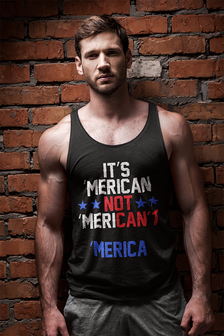 'Merican : Men's Jersey Tank