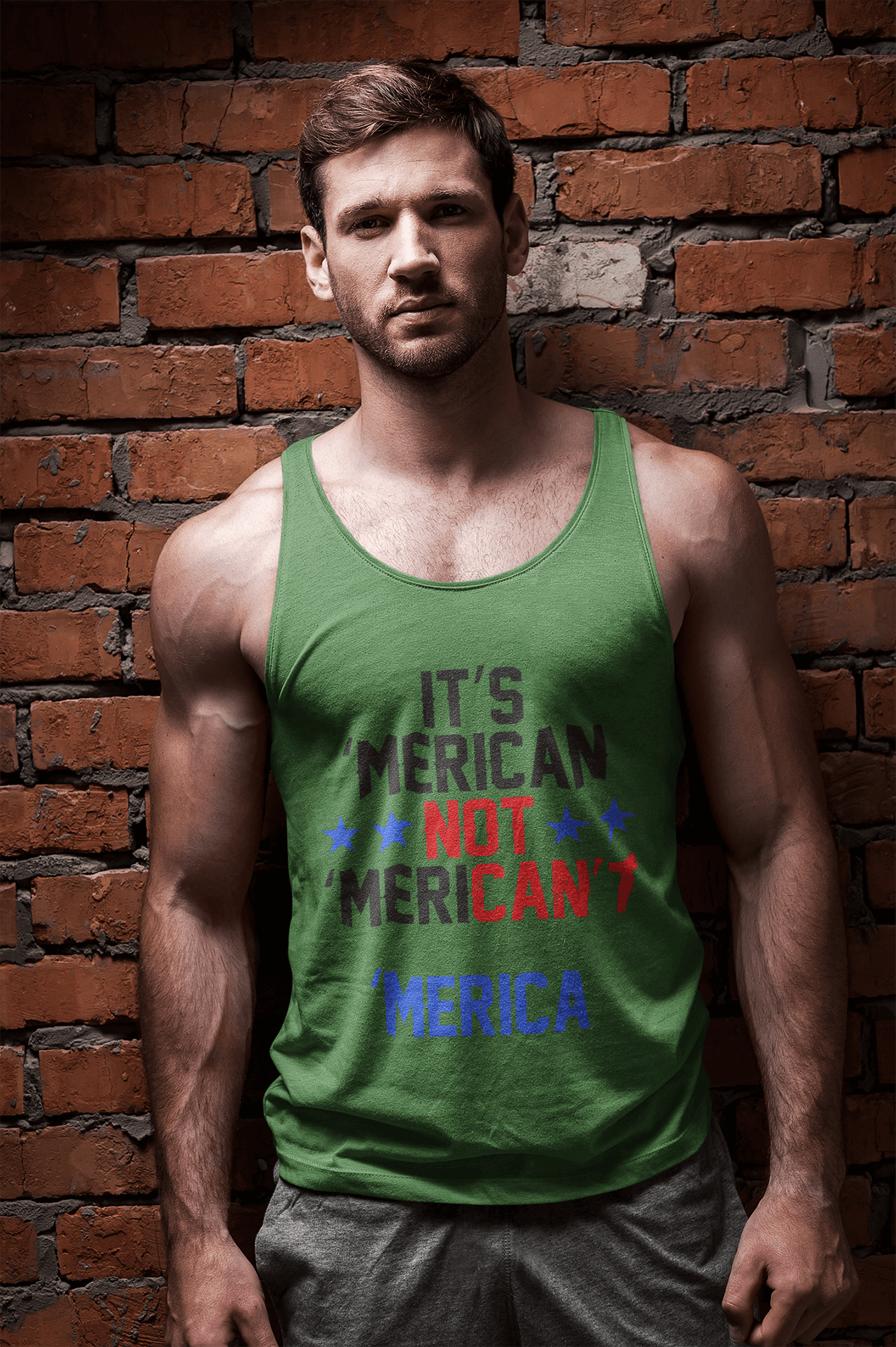 'Merican : Men's Jersey Tank