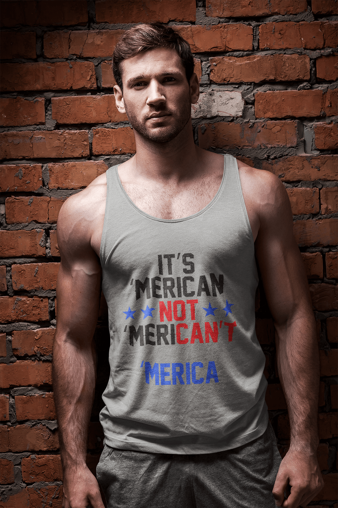 'Merican : Men's Jersey Tank