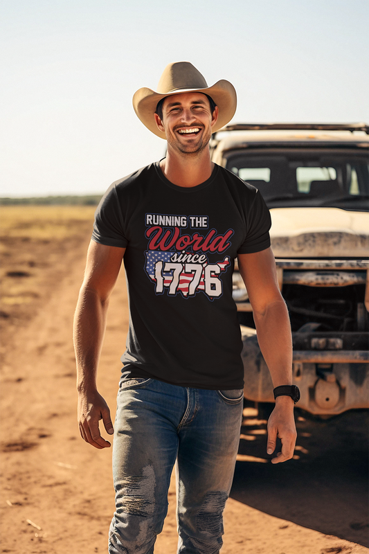 Since 1776 : Men's Cotton Crew Tee